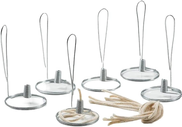 Merry Corliss Olive Oil Steel Elements with Wicks for Pint Size Jars