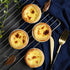 10 Pack Mini Egg Tart Tins, NonStick Tiny Pie Muffin Cupcake Pans, Silver