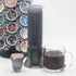 Portable Travel Coffee Maker Press, Camping Coffee Press, Compatible with K Cups and Ground Coffee, 4~12 OZ