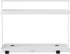 YAMAZAKI Home Countertop Spice Caddy-Storage and Organizer Rack, Steel, White
