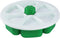 6 Cavity Triangle Sushi Mold, Non-stick Onigiri Rice Ball Press Maker for Seaweed Cilantro Rice Balls