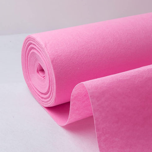 Pink Aisle Runner Carpet Rugs, 24 Inch Wide x 15 Feet Long for Wedding Accessories, Ceremony Parties