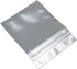 PABCK 100 Pcs Matte Black Resealable Foil Zipper Lock Pouch - 4.7x7 inch for Food Storage Bags