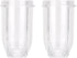 2 PCS 16OZ Replacement Cups for Magic Bullet Blender Jar, Compatible with 250W MB1001 Series Juicer Mixer