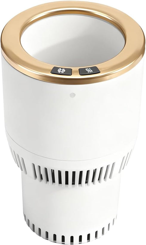 2-in-1 Car Cup Cooler Warmer Smart Temperature Control Travel Coffee Car Cup Holder, Smart Car Tumbler Holder Suitable