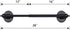 Magnetic Curtain Rods, Adjustable Appliance for Metal Doors and Windows, 16-28 Inch, Black, 2 Pack