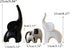 GZDDYUMYJX Set 3,Modern Elephant Statue of Ceramic Decor Statue,Good Luck Elephant,for Bookshelf Living Room Office