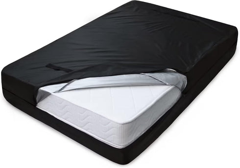 Heavy Duty Mattress Bags for Moving and Storage, Twin XL Size, 100% Waterproof Cover with 4 Strong Handles, Black