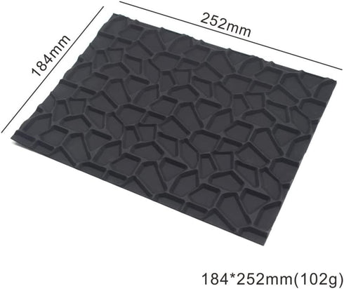 Irregular Shape Texture 3D Silicone Cake Mold, Baking Mat, Dessert Bakeware