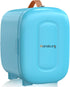 Mini Fridge for Bedroom Skincare Cooler & Warmer Portable Small Refrigerator 4 Liter/6 Can with 12v AC/DC/USB Option