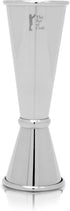 Japanese Jigger, 1oz 2oz Stainless Steel Double Cocktail Jigger with Measurements Inside, Bartender Measuring Tool