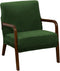 NICEEC Green Spandex Mid Century Chair Covers Stretch Accent Chair Slipcovers with