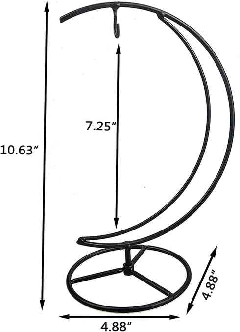 YY YEARCHY Ornament Display Stand Metal Stand Terrarium Air Plant Stand Flower Pot Holder Iron Pothook Stand