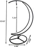 YY YEARCHY Ornament Display Stand Metal Stand Terrarium Air Plant Stand Flower Pot Holder Iron Pothook Stand