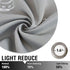 63 Inches Grommet Set 2 Vangao Grey Kids Curtains for Boys Bedroom Space Theme Blackout Curtains for Kids Nursery Girls