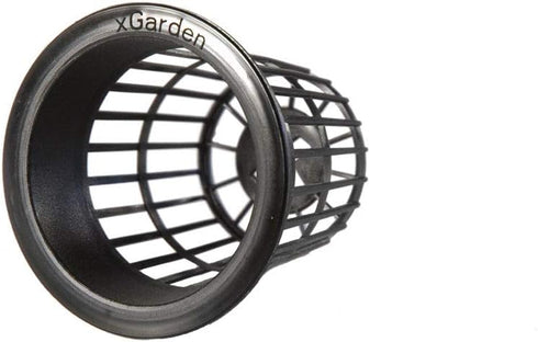 xGarden Heavy Duty Net Pots - UV Resistant & BPA Free Plastic for Hydroponics, 50 Pack