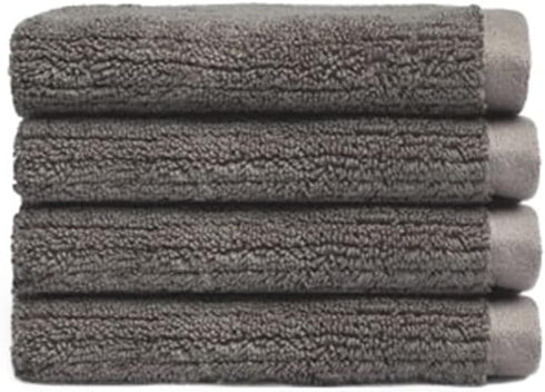 Cozy Earth Ribbed Washcloth Set - 60% Cotton 40% Viscose from Bamboo