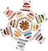ARO VATIKA Vedic Natural Masala 120 Incense Cones, 12 Assorted Fragrances Dhoop Cones, Best for Prayer and Meditation