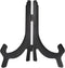 uxcell 10" Black Plastic Folding Display Stand, Easel Plate Holder for Decorative Picture Frame