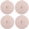 4"-12" Silicone Lids for Cups Bowls Plates, Microwave Splatter Cover, Food Storage Container Lids, Mini 4 Pack