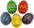 Set 5 Westmon Works Ukrainian Wooden Pysanky Easter Eggs Handmade and Painted in Ukraine