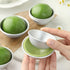 Tofficu 8Pcs Dome Cake Pan, Aluminum Cake Ball Mold - 1.77+2.16+2.55+3.14 Inch Half Ball Cake Pan for DIY Baking