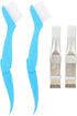PRETYZOOM 4pcs Air Conditioner Fin Cleaning Set: AC Fin Comb and Condenser Fin Straightener Cleaner