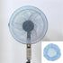 Blue Round Electric Fan Dust Cover Net, Mesh for Pedestal, Standing, Wall, Oscillating Table Fans