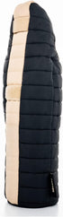 Puffin The Caddy Wine Bag - Insulated Bottle Bag & Wine Chiller, Black & Tan