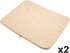 Norpro 2 X 16" X 18" Durable Microfiber Dish Drying Mat, Cream 359E