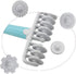 HSOMiD Wheel Roller Pastry Mould, Household Baking Pastry Tools, Time-Saver Dough Craft Pie Pastry Cutter