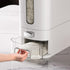 12 Lbs,Large IEEK Rice Dispenser Cereal Dry Food Storage Containers Rice Storage Container Sealed Moisture Proof