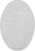 iDesign Plastic Soap Dish, Kitchen Sponge Holder, and Soap Saver - Set of 3, Clear, 0.75” x 3.25” x 4.75”