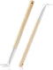 Pizza Bubble Popper Spinner Fork, Aluminum 17.5 inch with Wooden Handle, 2-Pack, Outdoor Pizza Oven Accessories