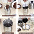 KERAM South Indian Coffee Drip Maker, Permanent Reusable Phin Filter for 3-4 Serving Cup, 6.6 Oz (200 ml)