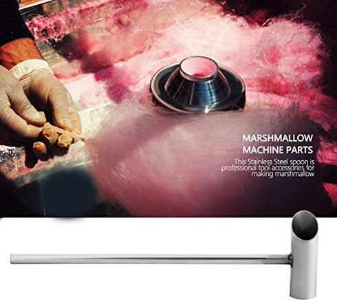 Stainless Steel Sugar Spoon, Cotton Candy Scoop, Machine Spoon with 29cm Super Long Handle