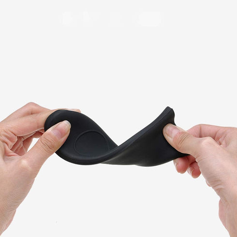 6Pcs Silicone Pot Pan Handle Sleeve, Heat Resistant Covers for Skillets, Pots, Dishwasher Safe (Black)
