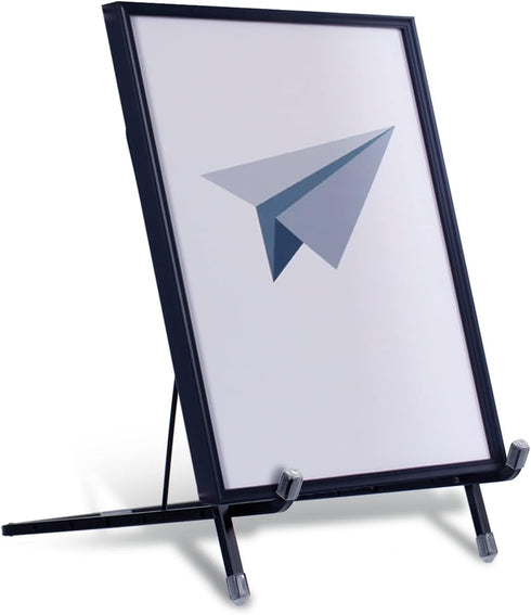 9 Inch Heavy Duty Iron Display Stand for Plate Holder, Picture Frame Stand for Decorative Plate, Photo Easel