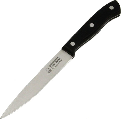 Chef Craft Select Utility Knife, 4.5 Inch Blade, 9 Inches in Length, Stainless Steel/Black