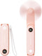 SWEETFULL Portable Handheld Mini Fan with LED Display, 2-in-1 USB Rechargeable Fan & Flashlight for Travel