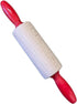 Linden Sweden Children’s Wooden Rolling Pin, 8.5” Long with Red Handles for Baking and Crafts