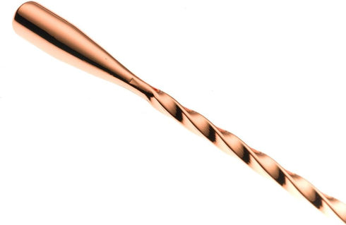 Barfly Copper Teardrop Bar Spoon - End 11 13/16" (30 cm)