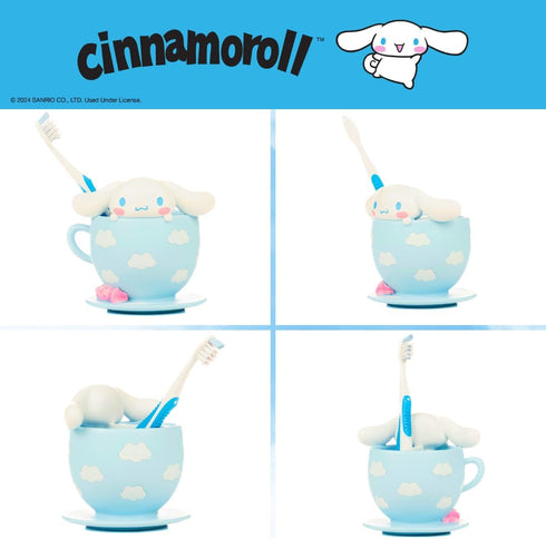 Collectibles Cinnamoroll Toothbrush Holder - Makeup Brushes/Pens Tumbler, (Officially Licensed Product) by Franco