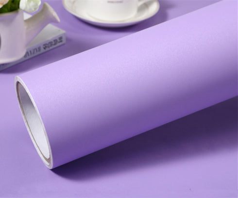 Solid Color Frosted Waterproof Wallpaper Shelf Drawer Liner, Self-Adhesive Cabinet Sticker 15.6 Inch by 98 Inch (Light