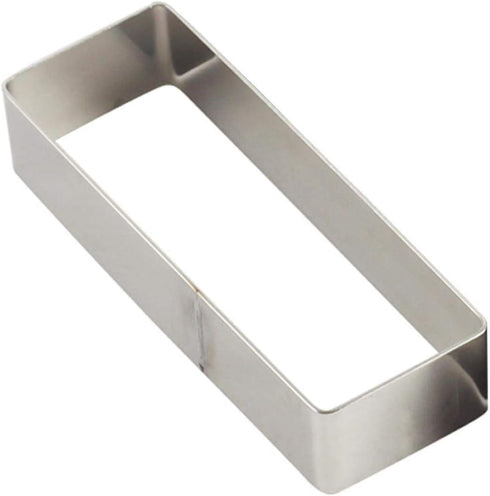 Rectangular Cake Molds, Stainless Steel Mousse Ring, Rectangle Cookie Cutter, Mousse Cake Cutter Ring Mold for Home