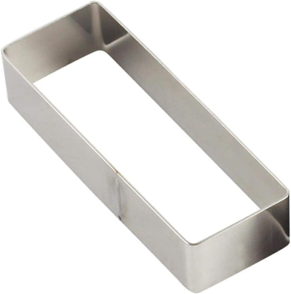 Rectangular Cake Molds, Stainless Steel Mousse Ring, Rectangle Cookie Cutter, Mousse Cake Cutter Ring Mold for Home