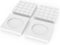SEISSO Anti Vibration Pads for Washing Machine, Noise Cancelling Washer Pads, Hard Wearing Natural Rubber - 8PCS, White