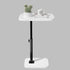 Adjustable Side Table TV Tray, C Shaped End Table, Small Bedside Table,