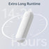 JISULIFE Portable Handheld Fan, Mini Rechargeable Hand Fan, Small Battery Operated, Personal USB Foldable Fan with