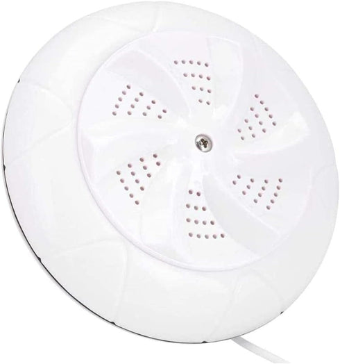 Mini Travel Portable Washing Machine, Ultrasound Turbo Washer for Household Laundry (White)